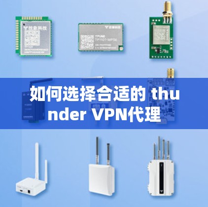 如何选择合适的 thunder VPN代理