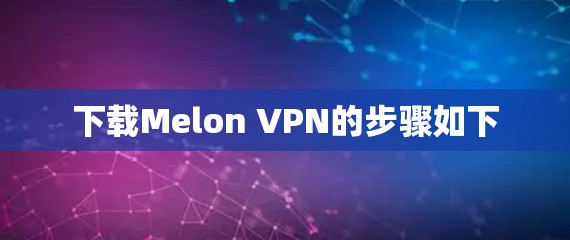 下载Melon VPN的步骤如下