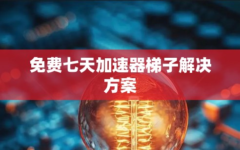 免费七天加速器梯子解决方案 免费七天加速器梯子解决方案