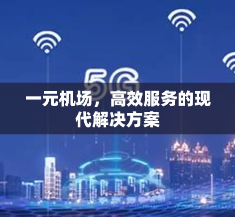 一元机场,高效服务的现代解决方案 一元机场,高效服务的现代解决方案