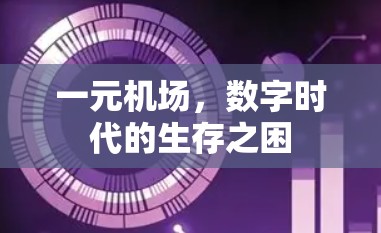 一元机场,数字时代的生存之困 一元机场,数字时代的生存之困