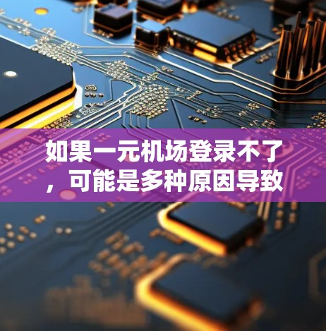 如果一元机场登录不了,可能是多种原因导致的,包括 如果一元机场登录不了,可能是多种原因导致的,包括