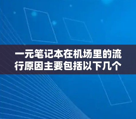 一元笔记本在机场里的流行原因主要包括以下几个方面 一元笔记本在机场里的流行原因主要包括以下几个方面