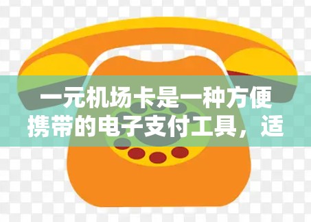 一元机场卡是一种方便携带的电子支付工具,适合在机场、车站或医院等场合使用。以下是使用一元机场卡的详细指南 一元机场卡是一种方便携带的电子支付工具,适合在机场、车站或医院等场合使用。以下是使用一元机场卡的详细指南