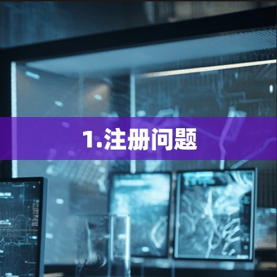 1.注册问题 1.注册问题