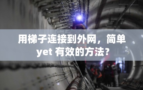 用梯子连接到外网,简单 yet 有效的方法? 用梯子连接到外网,简单 yet 有效的方法?