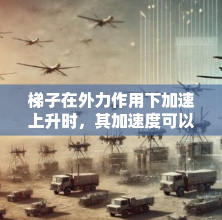 梯子在外力作用下加速上升时,其加速度可以通过牛顿第二定律和力的分解来计算。以下是对问题的详细分析 梯子在外力作用下加速上升时,其加速度可以通过牛顿第二定律和力的分解来计算。以下是对问题的详细分析