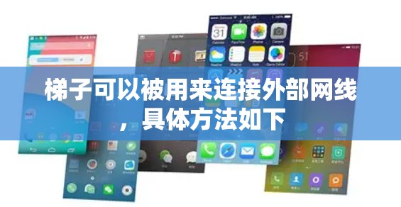 梯子可以被用来连接外部网线,具体方法如下 梯子可以被用来连接外部网线,具体方法如下