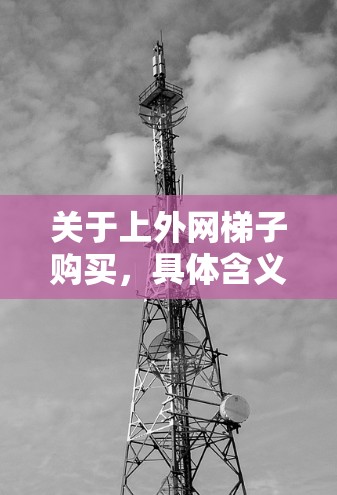 关于上外网梯子购买,具体含义可能因上下文而有所不同。以下是一些可能的解释和购买建议 关于上外网梯子购买,具体含义可能因上下文而有所不同。以下是一些可能的解释和购买建议
