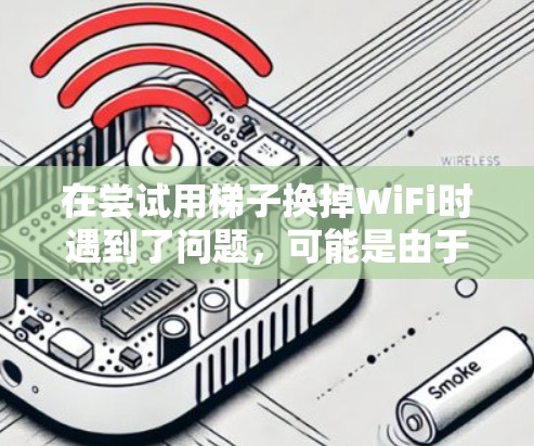 在尝试用梯子换掉WiFi时遇到了问题,可能是由于梯子的安装、连接等存在缺陷。以下是逐步的解决方案 在尝试用梯子换掉WiFi时遇到了问题,可能是由于梯子的安装、连接等存在缺陷。以下是逐步的解决方案