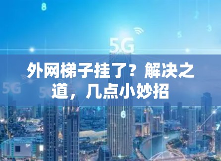 外网梯子挂了?解决之道,几点小妙招 外网梯子挂了?解决之道,几点小妙招