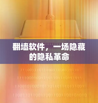 翻墙软件，一场隐藏的隐私革命