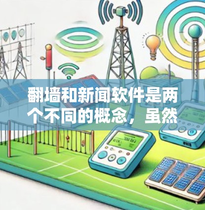 翻墙和新闻软件是两个不同的概念，虽然都与信息传播有关，但它们的含义和应用有所不同。以下是对这两个概念的详细解释