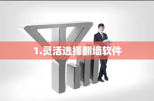 1.灵活选择翻墙软件