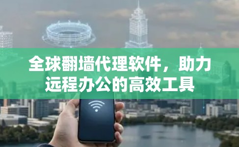全球翻墙代理软件，助力远程办公的高效工具